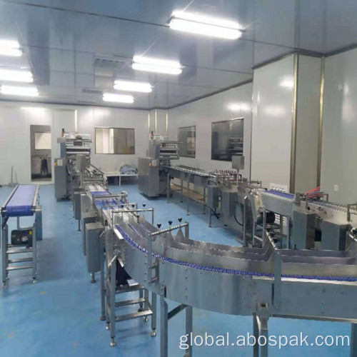 Burger Packaging Equipment automatic semolina rolls horizontal food packaging machine Manufactory